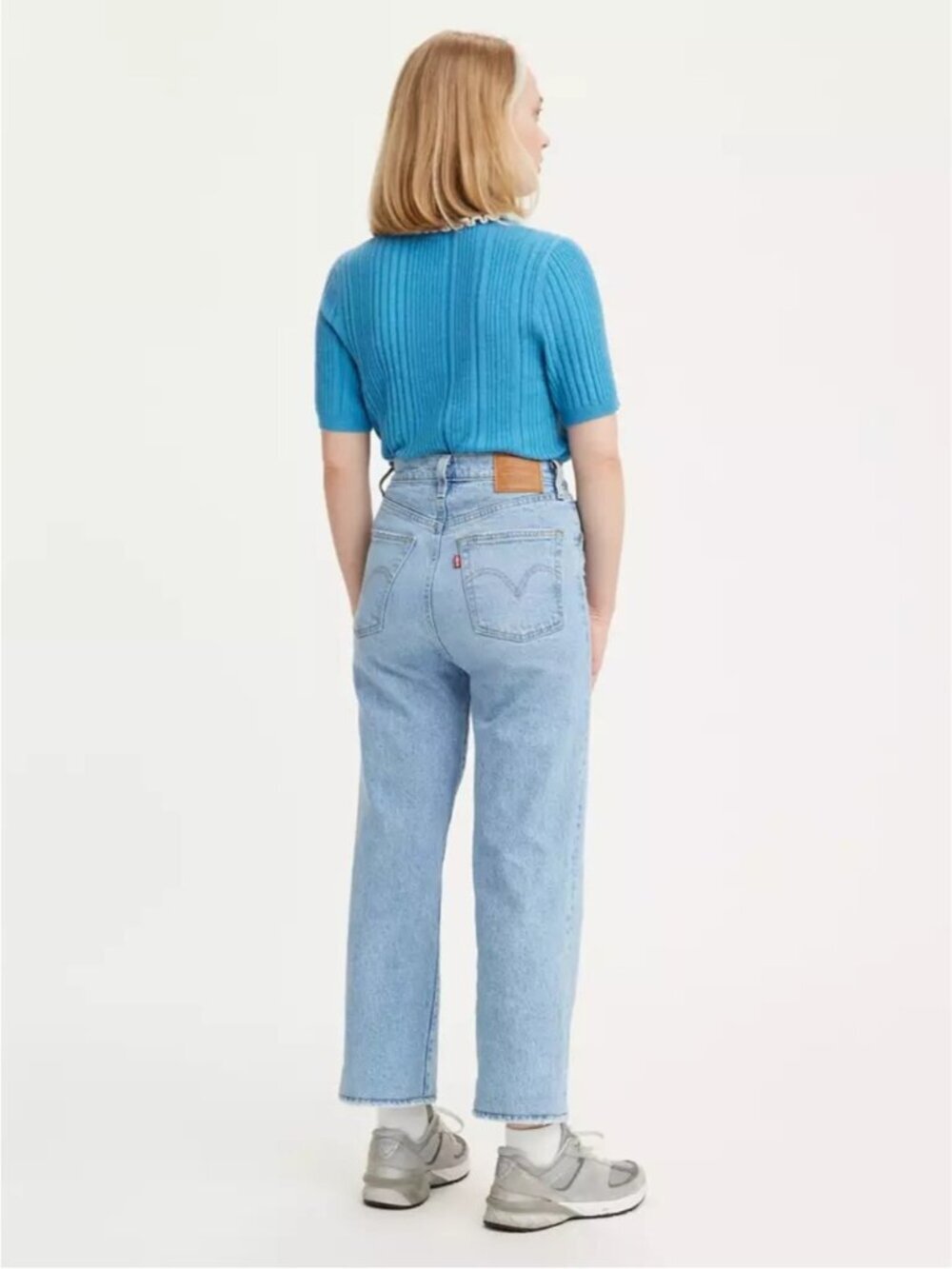 Levi's® Premium RIBCAGE STRAIGHT ANKLE WOMEN'S JEANS size 25 - Picture 2 of 9